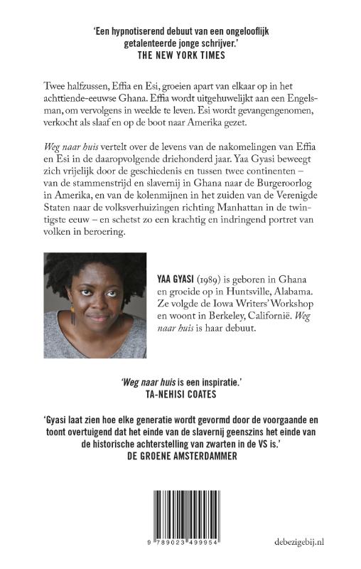 Achterkant van De weg naar huis