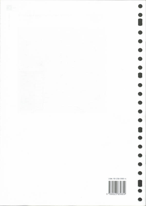 Achterkant van Werkboek