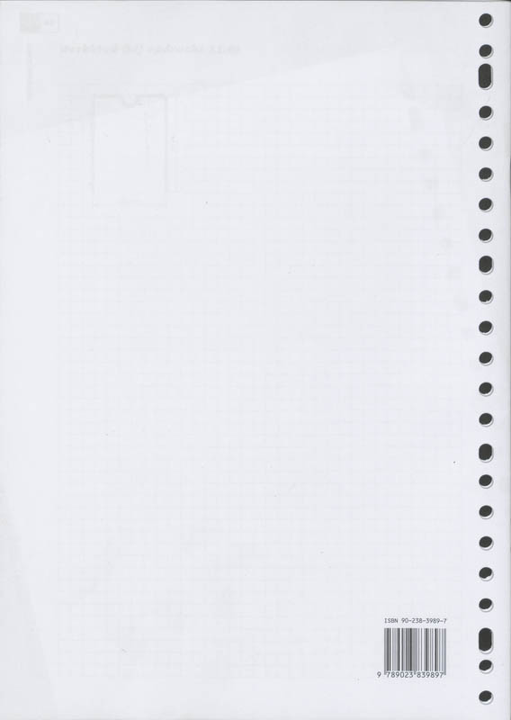 Achterkant van Werkboek