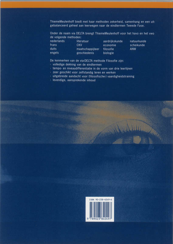 Achterkant van Werkboek