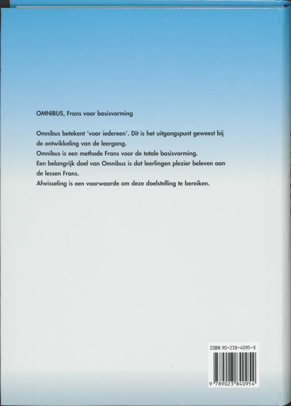 Achterkant van Leerlingenboek