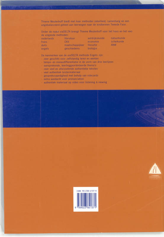 Achterkant van Workbook