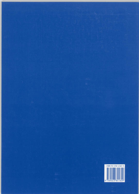 Achterkant van Werkboek