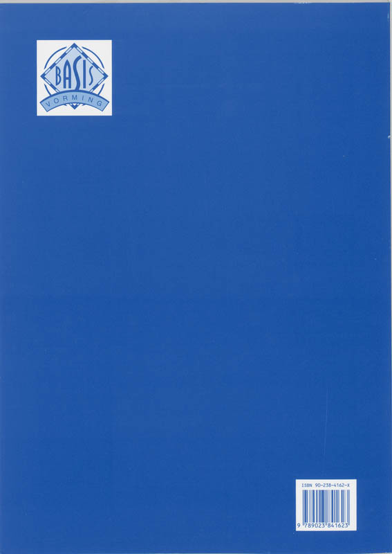 Achterkant van Leerwerkboek