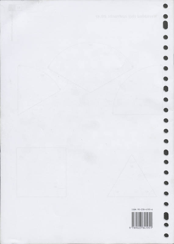 Achterkant van Werkboek