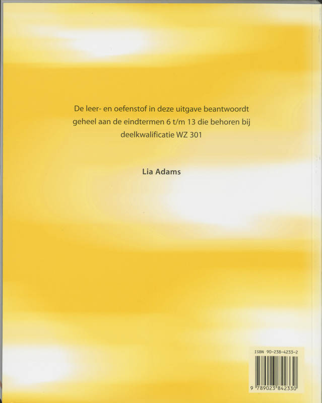 Achterkant van 1 B