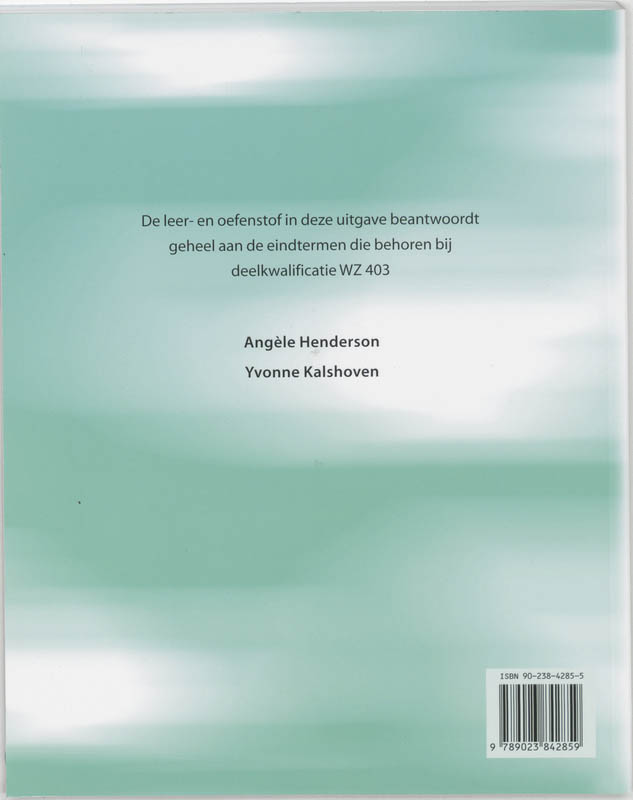 Achterkant van 403 Engels 3