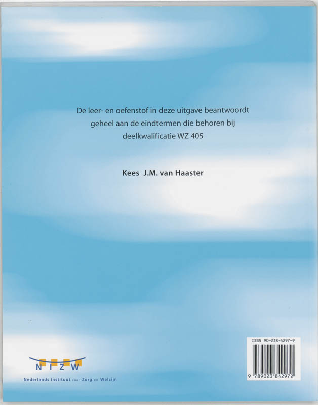Achterkant van 405 Programmeren