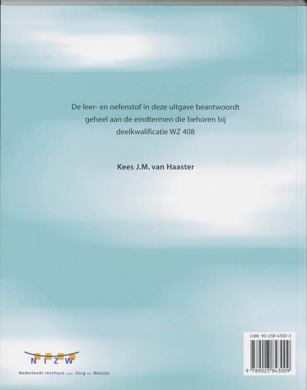 Achterkant van SCW 408 Beheren