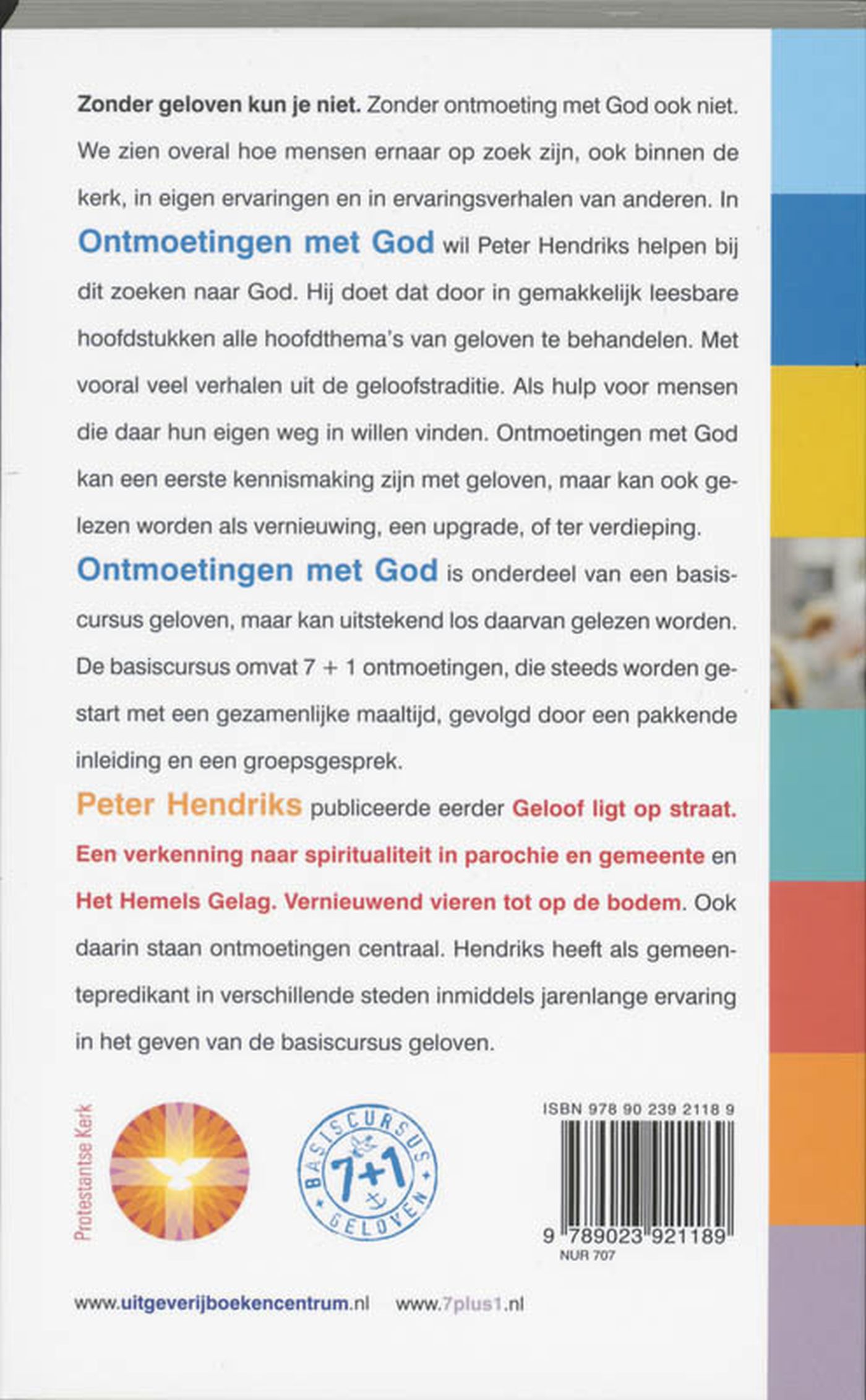 Achterkant van Ontmoetingen met God