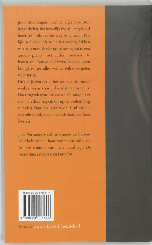 Achterkant van De rugzak