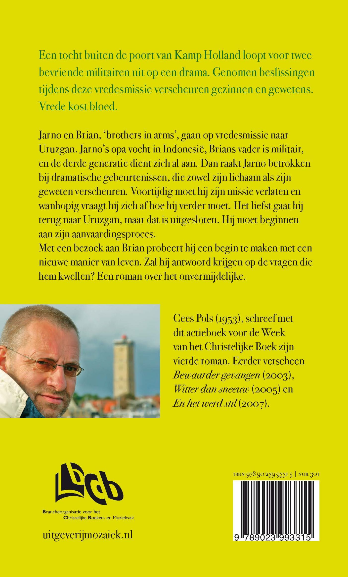 Achterkant van De tijd dat je zweeft
