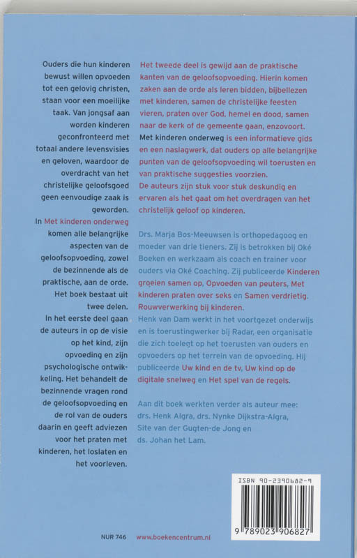 Achterkant van Met kinderen onderweg