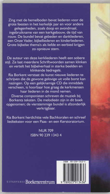 Achterkant van Zing met de hemelboden