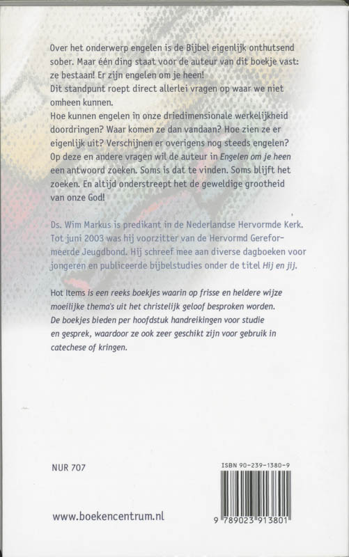 Achterkant van Engelen om je heen