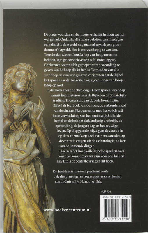 Achterkant van Hoop op God