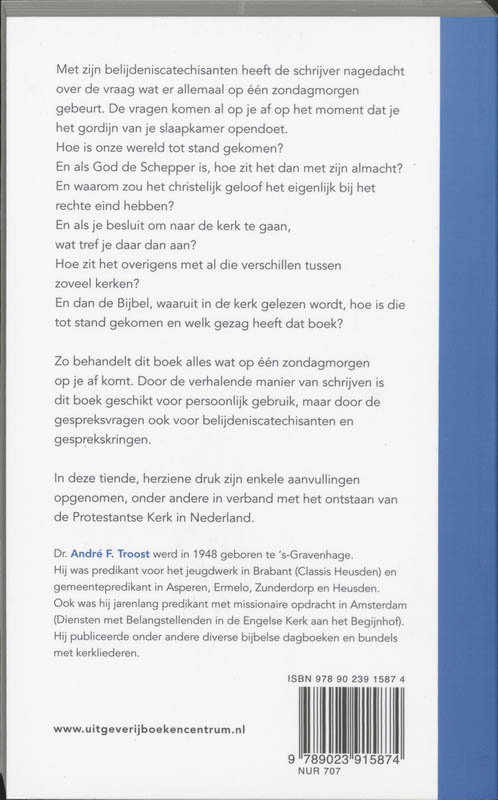 Achterkant van Als ik op zondag wakker word
