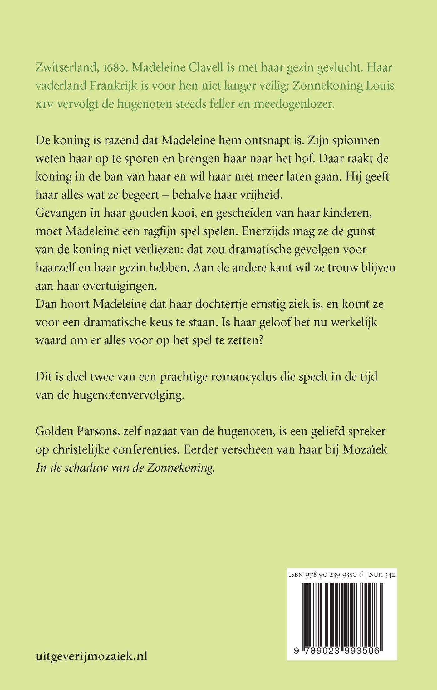 Achterkant van Gevangene van Versailles