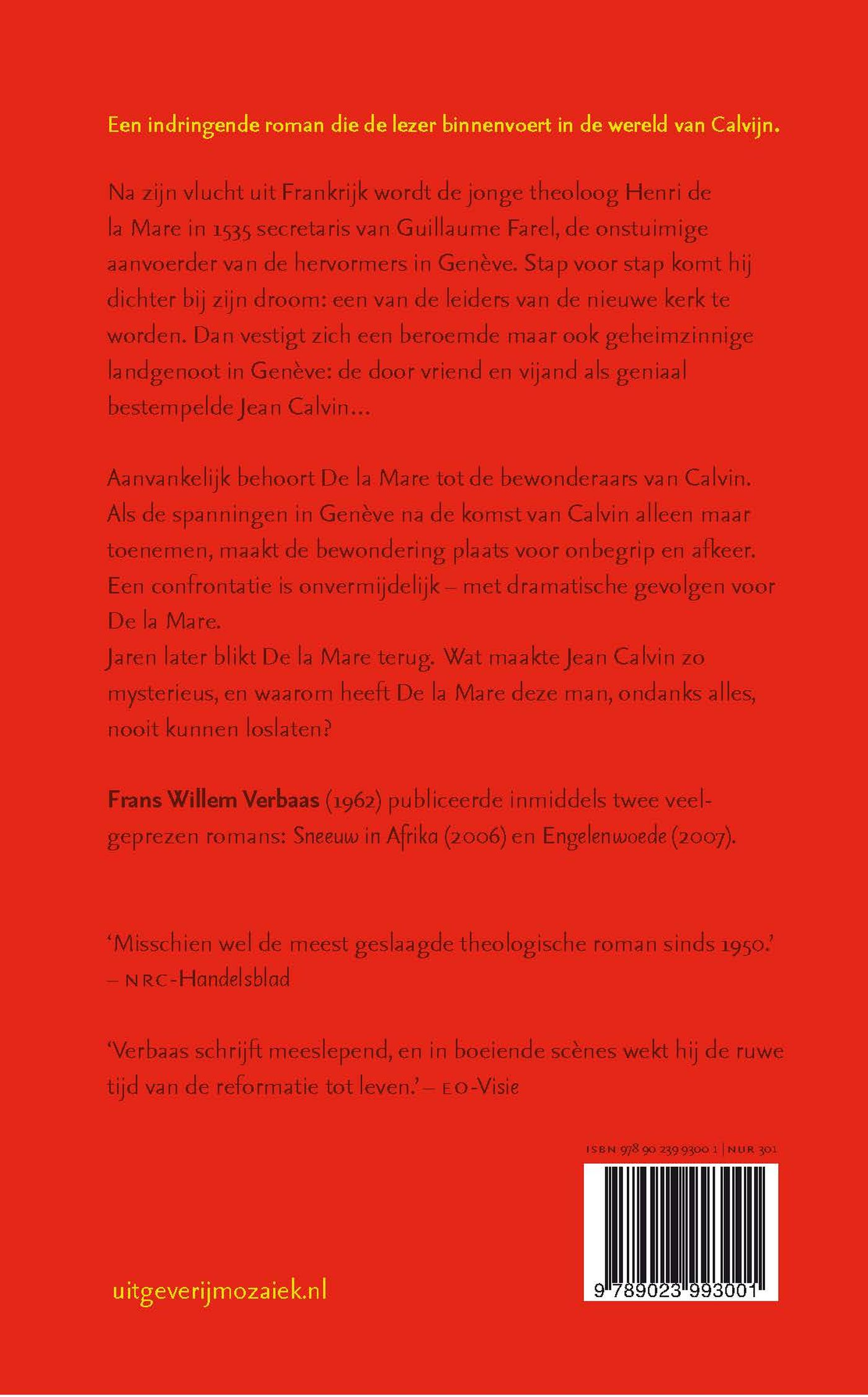 Achterkant van Heilig vuur