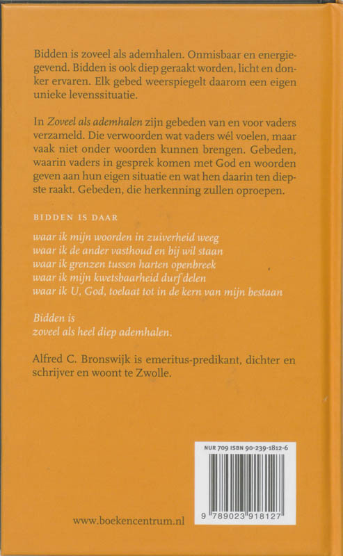 Achterkant van Zoveel als ademhalen