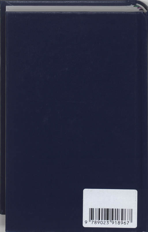 Achterkant van Tsjinstboek - in oanset