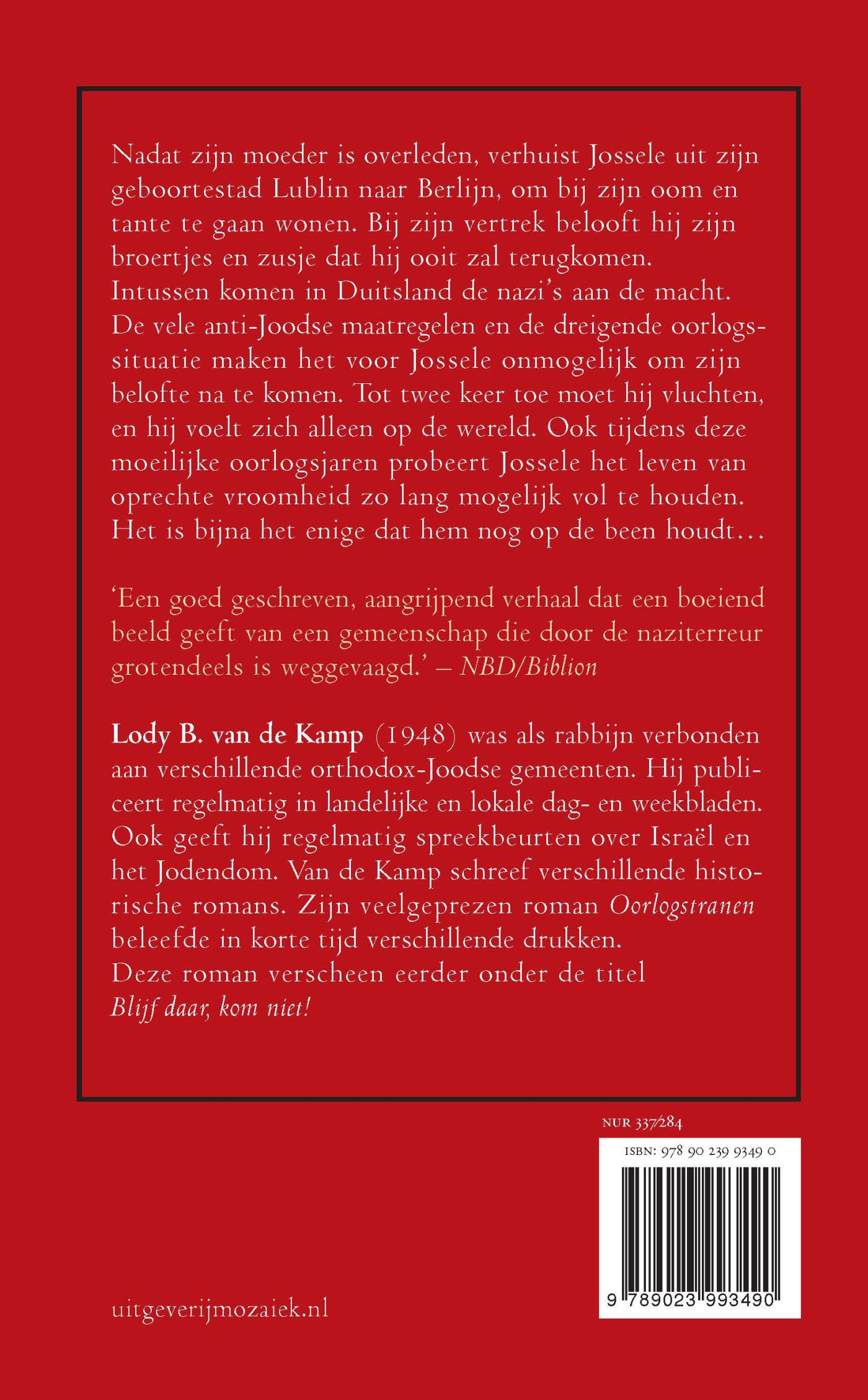Achterkant van Weeskinderen