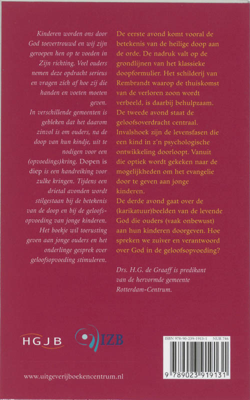 Achterkant van Dopen is diep
