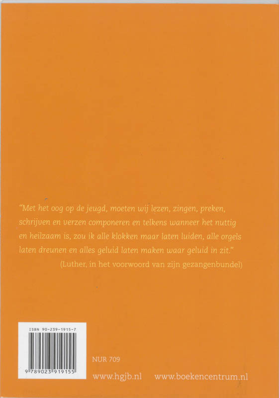 Achterkant van Op Toonhoogte