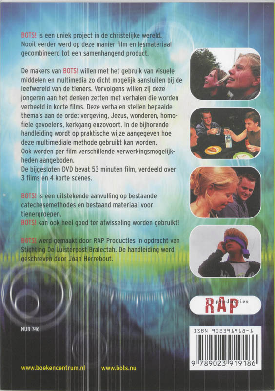Achterkant van BOTS!