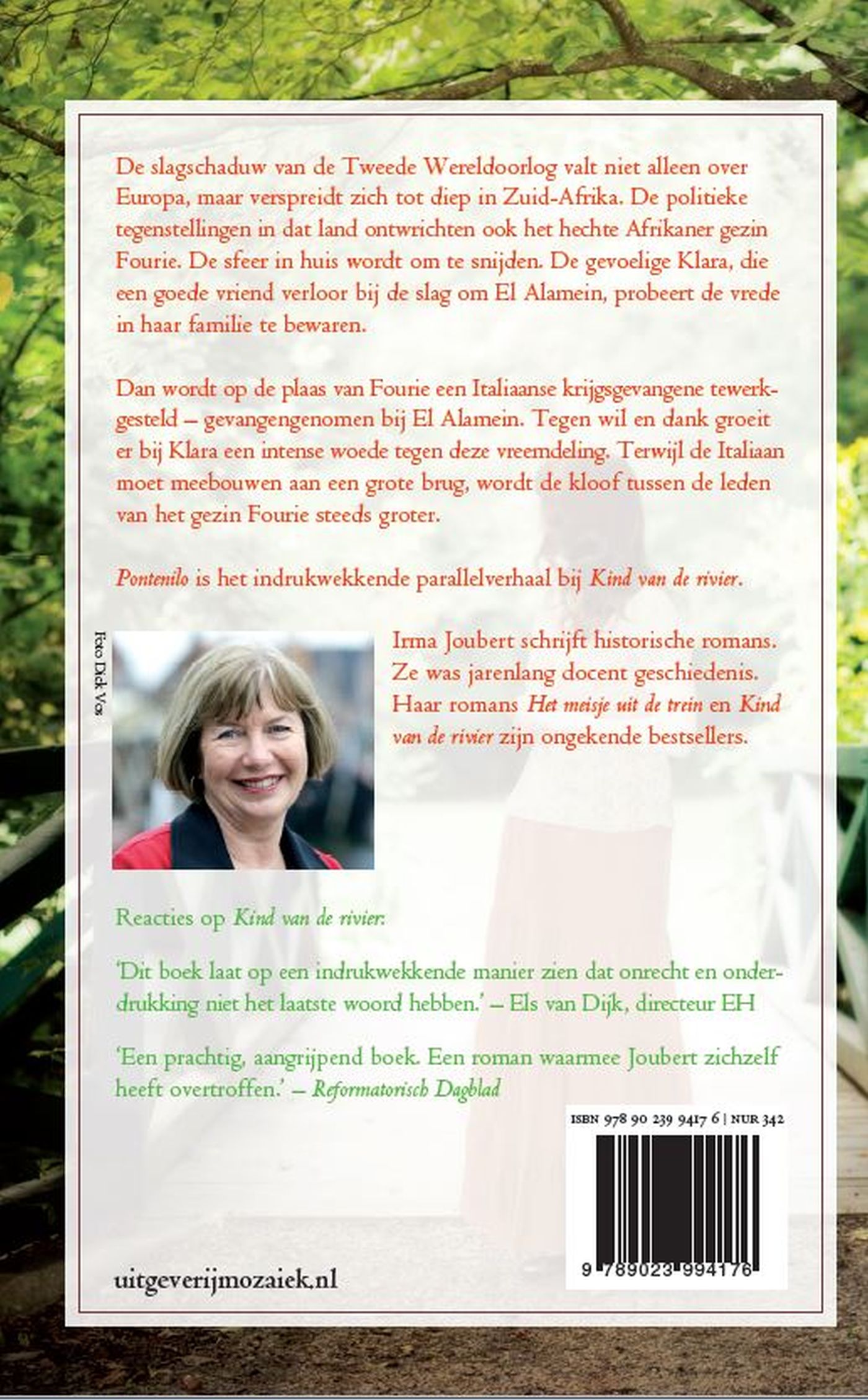 Achterkant van Pontenilo