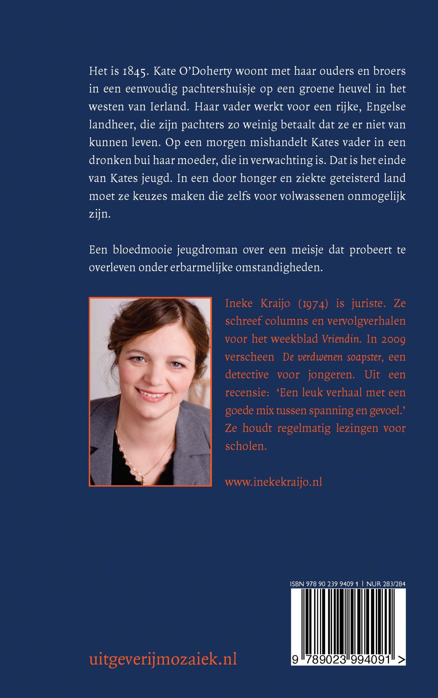 Achterkant van Kate