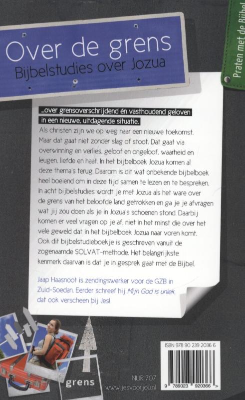 Achterkant van Over de grens