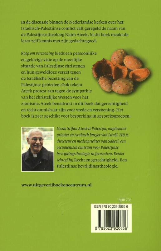 Achterkant van Roep om verzoening