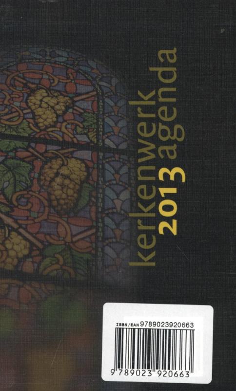 Achterkant van 2013
