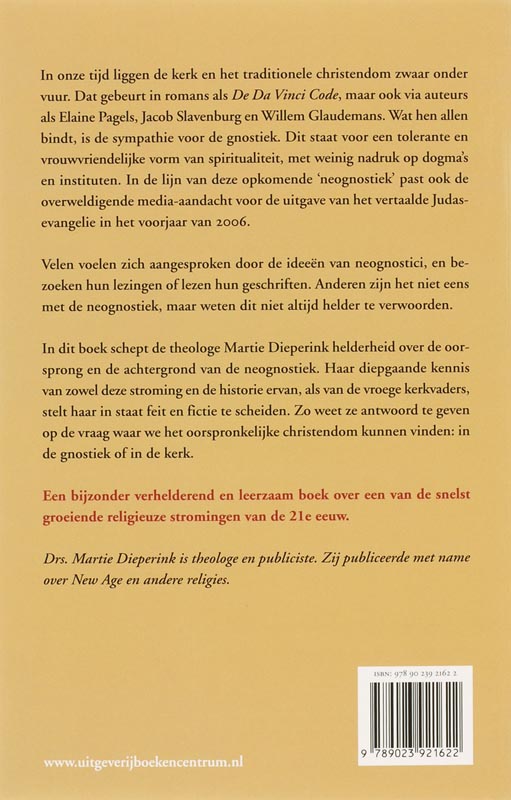 Achterkant van Op zoek naar het oorspronkelijke christendom