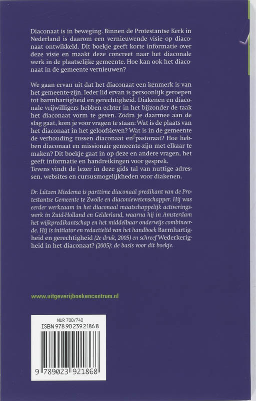 Achterkant van Nieuw diaconaat
