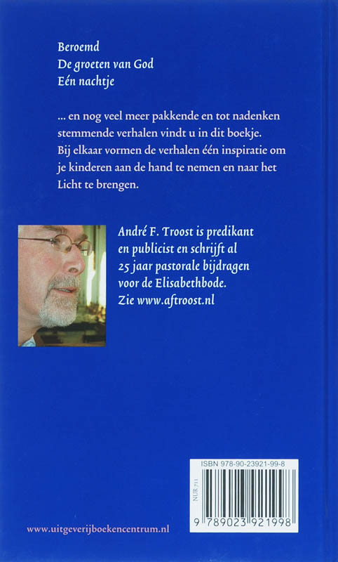 Achterkant van Kind in het licht