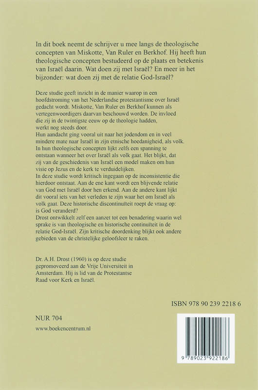 Achterkant van Is God veranderd?