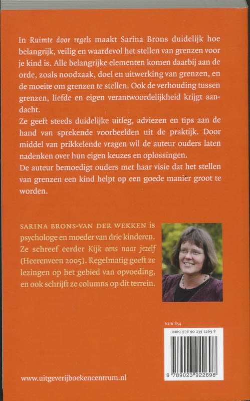 Achterkant van Ruimte door regels