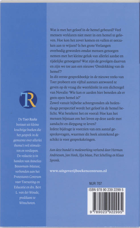 Achterkant van Wie kan er aarden hier beneden?