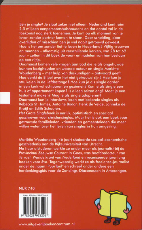 Achterkant van Het Grote Singleboek