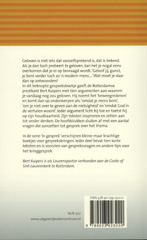 Achterkant van Tien motieven