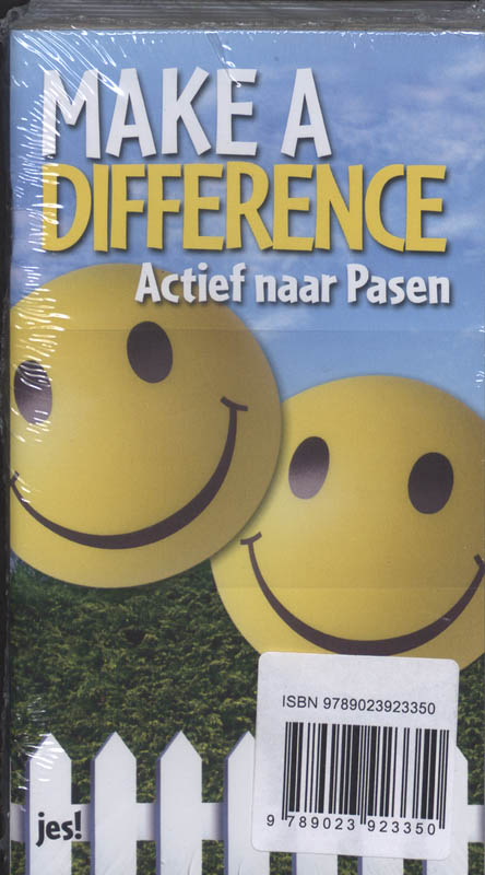 Achterkant van Make a difference set 10 ex