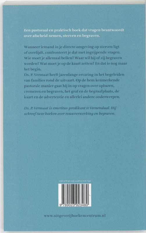 Achterkant van Liever toch bezoek