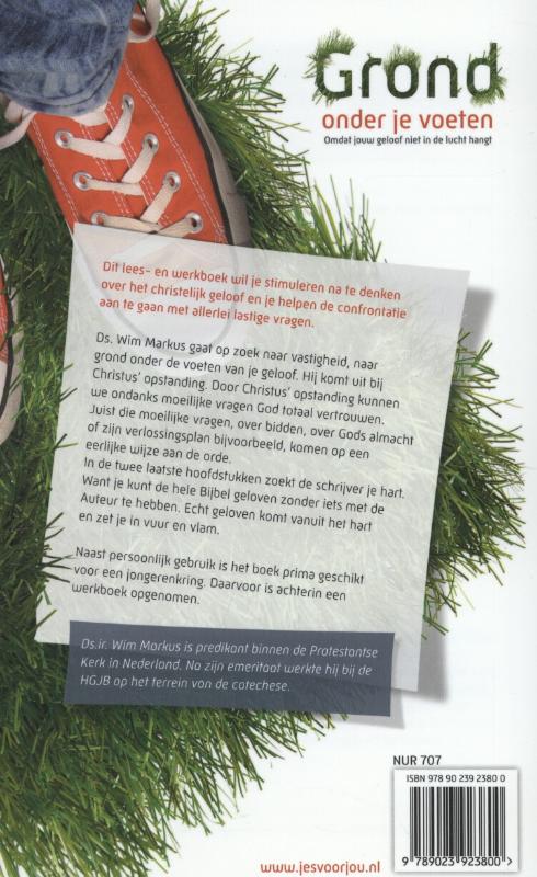 Achterkant van Grond onder je voeten