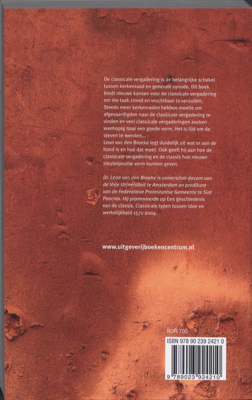 Achterkant van Classis in crisis