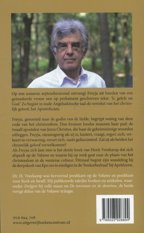Achterkant van Als Freyja zich laat zien