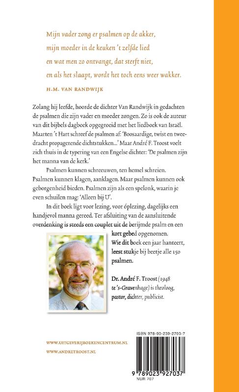Achterkant van Alleen bij U