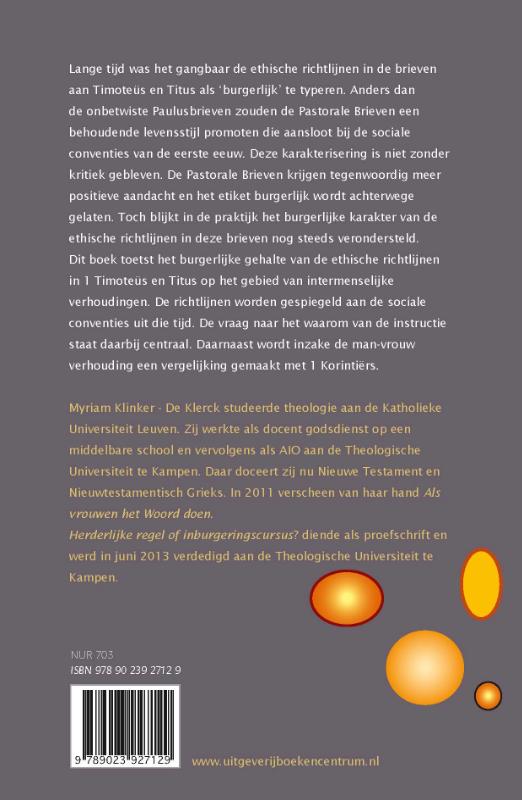 Achterkant van Herderlijke regel of inburgeringscursus?