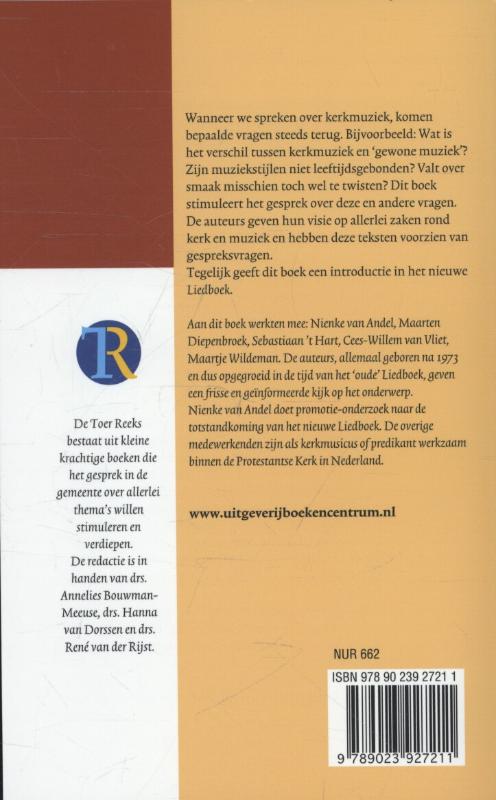 Achterkant van Van horen zingen